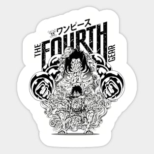 The Fourth Gear V2 Sticker